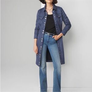 WHBM Faux Suede Jacket/Dress